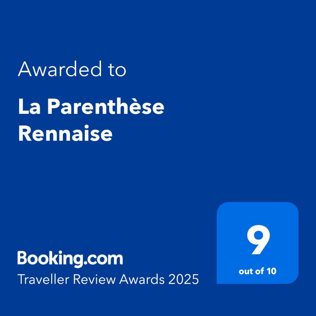 La Parenthese Rennaise Apartment Rennes Ngoại thất bức ảnh